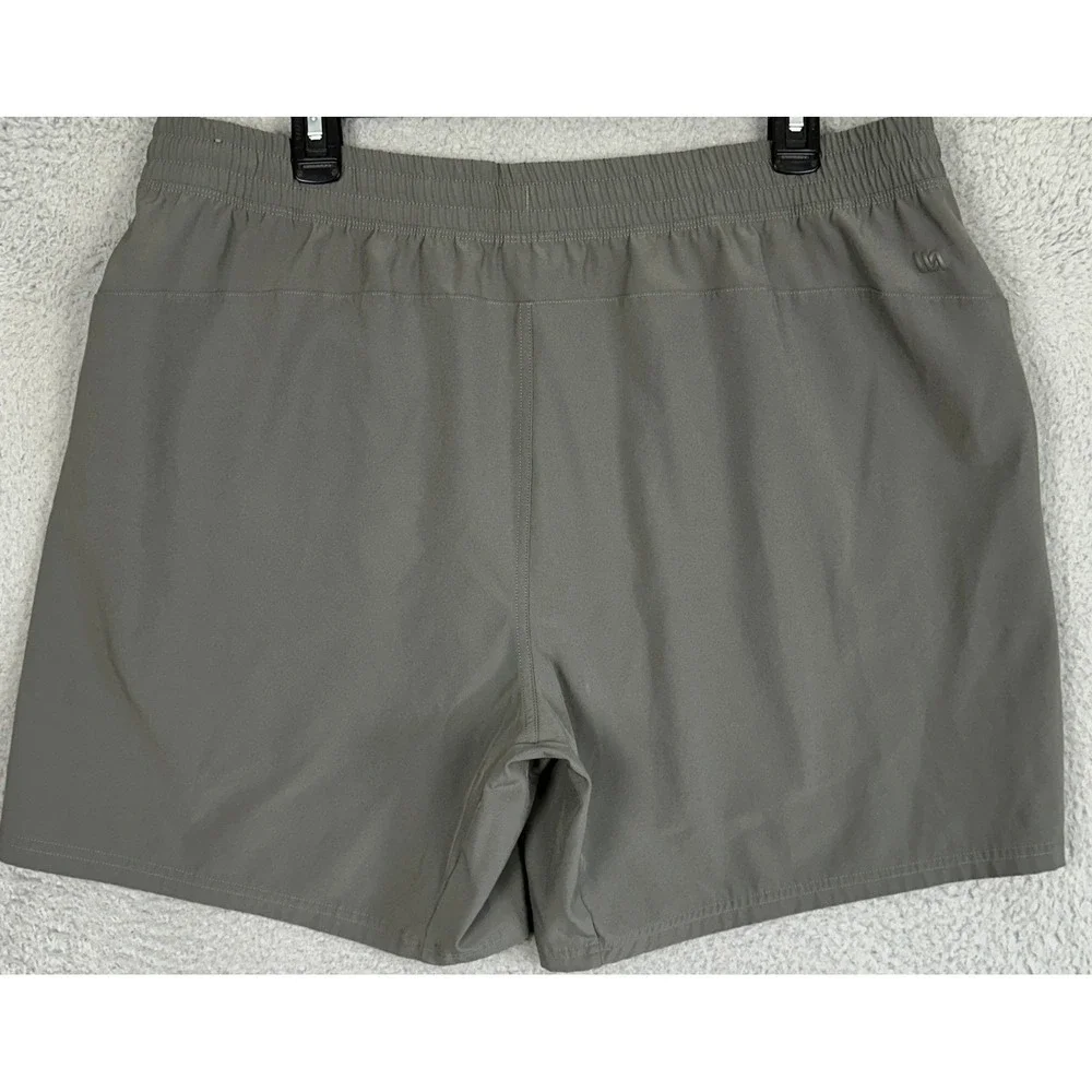 VRST Shorts Mens XL Charcoal Grey Athletic Training Workout Gym Stretch Waist